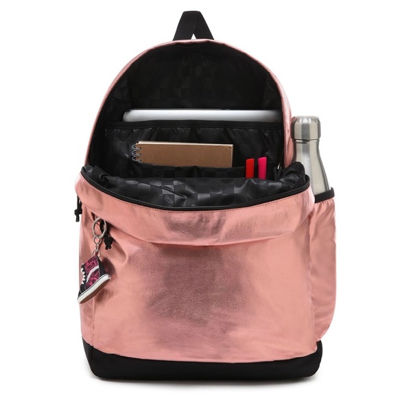 VANS 🔥SALE!🔥 Pep SQUAD Women’s Backpack Pink Metal VN0A3B47FSL - Picture 3 of 8